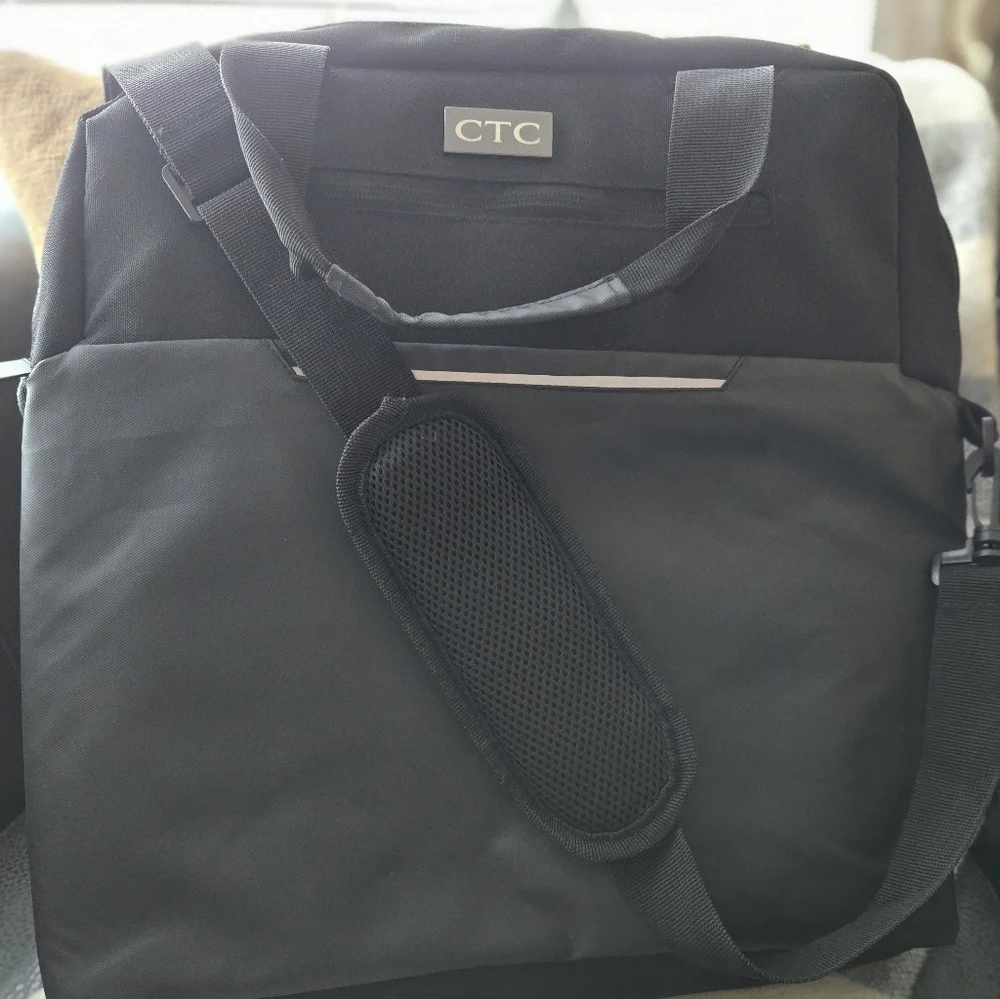 CTC Black Laptop Bag